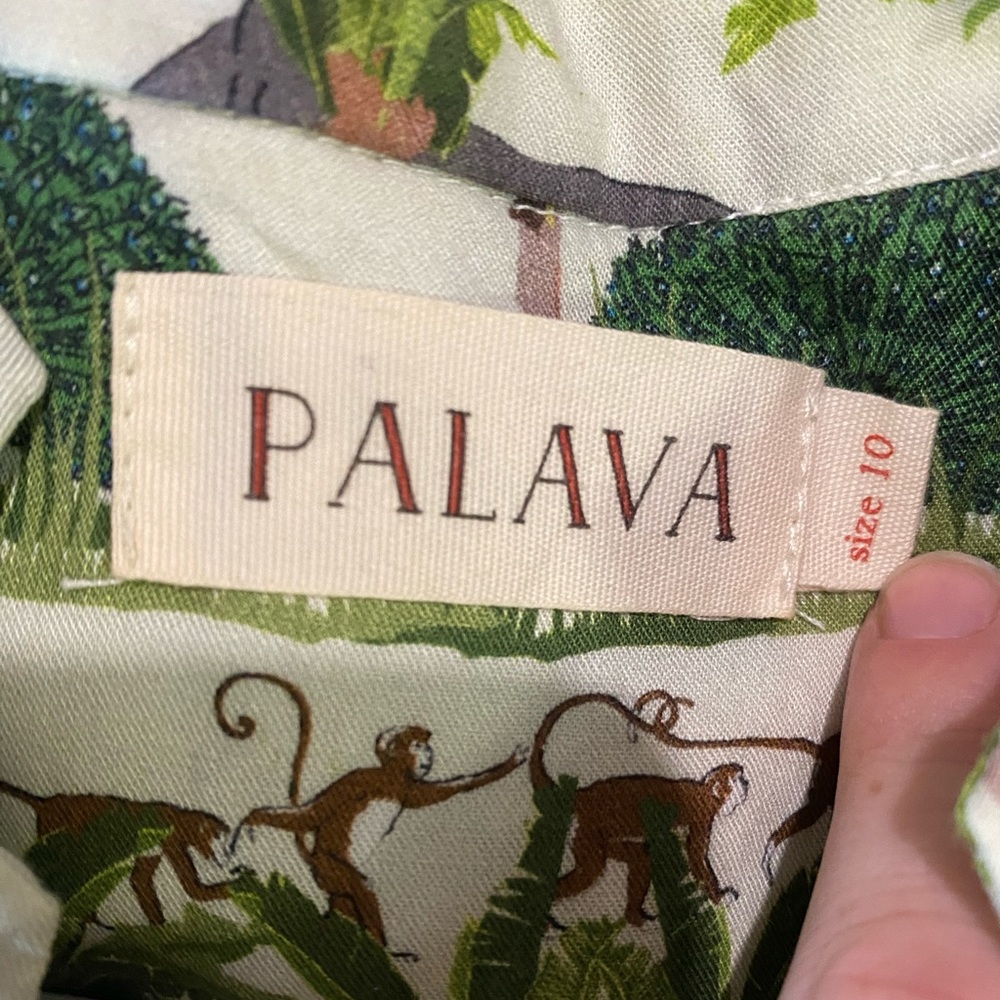 Tropical Print Dress - Picture 3 of 16